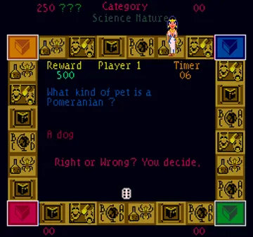 Trivial Pursuit (Genus II) screen shot game playing